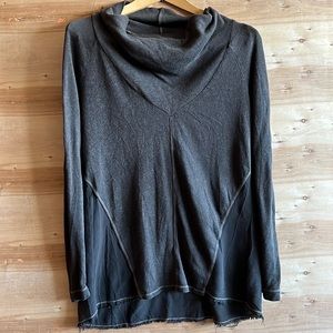 Grey cowl neck tunic